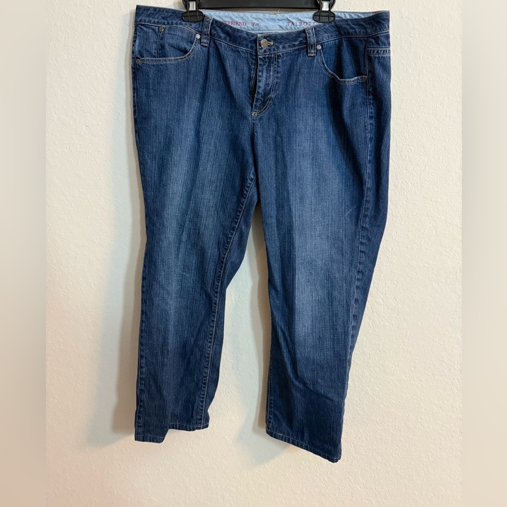 Talbots Medium Wash Boyfriend Jeans for Women - Picture 3 of 7